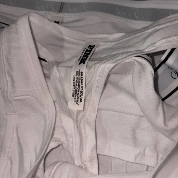 Victoria's Secret White Panty (3) BUNDLE - Picture 4 of 5